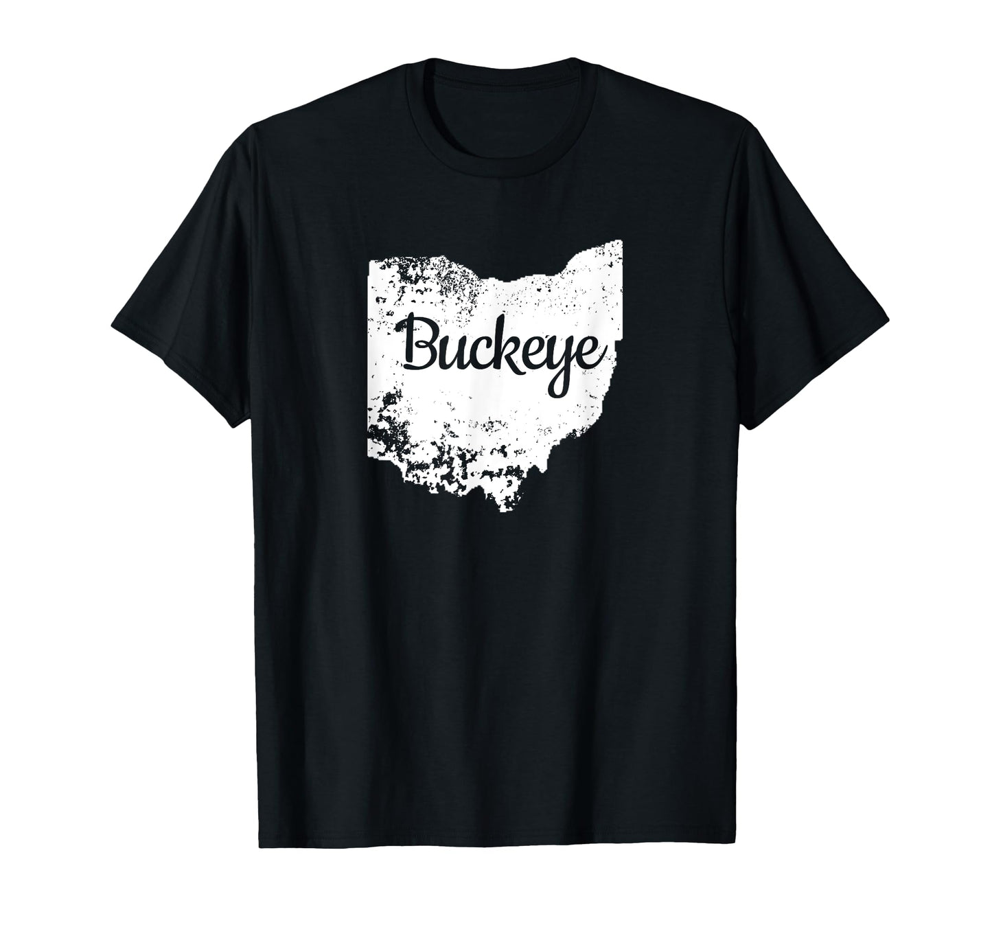 Ohio Shirt OH Love Buckeye State Home Distressed Tee T-Shirt