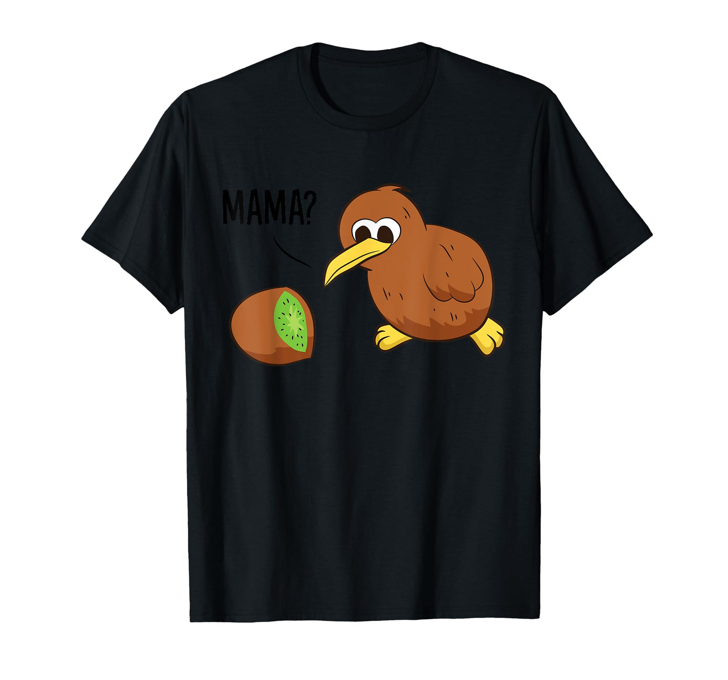 Bird Lover New Zealand Kiwi Fruit Funny Kiwi Mama Birds T-Shirt