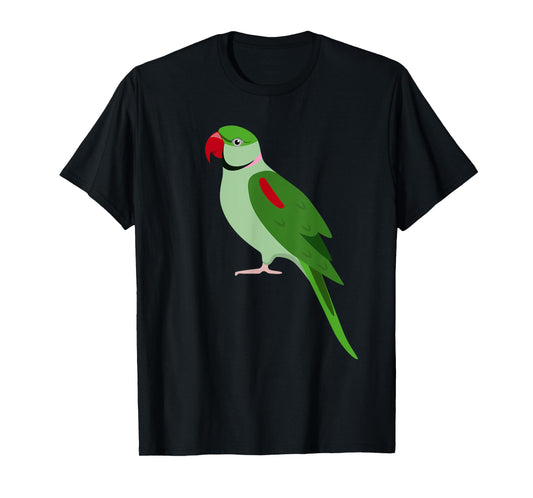 Alexandrine Parakeet Parrot Bird Men Women Boys Or Girls T-Shirt