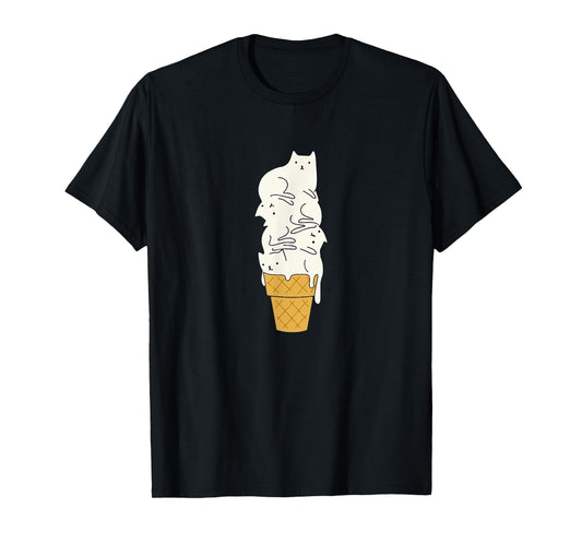 Like this ice cream? T-shirt Men Women Kids cat gift T-Shirt