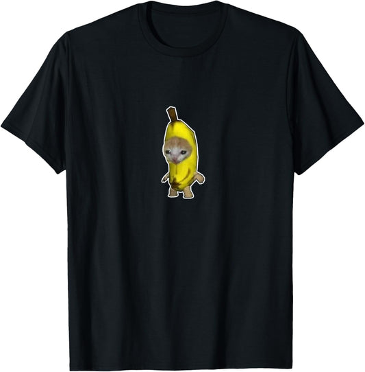 Banana Cat Meme T-Shirt