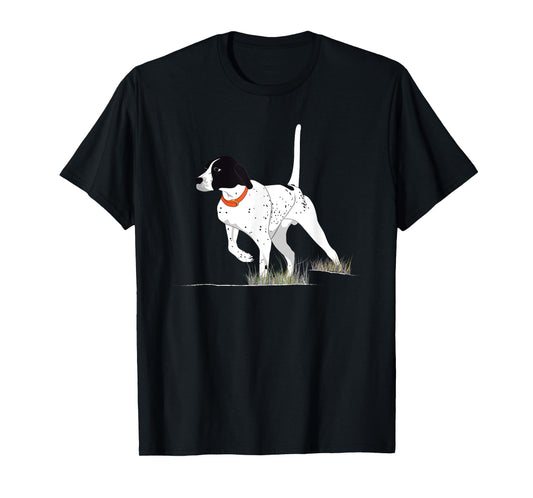 Bird Hunting for Hunter Men English Pointer Dog Graphic T-Shirt