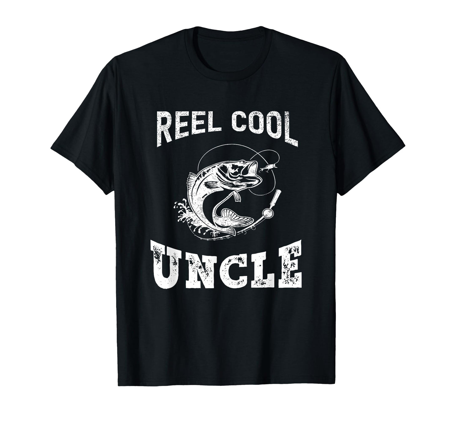 reel cool Uncle fisherman father's day Fishing gifts men T-Shirt
