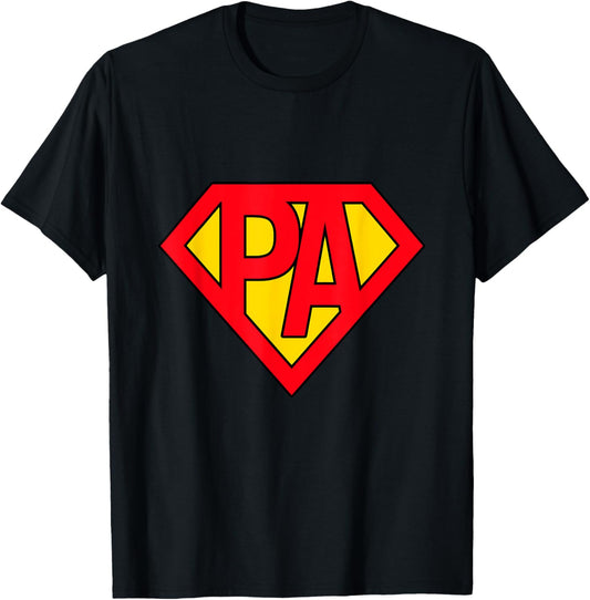 Physician Assistant Super-Hero PA Costume Halloween Gifts T-Shirt