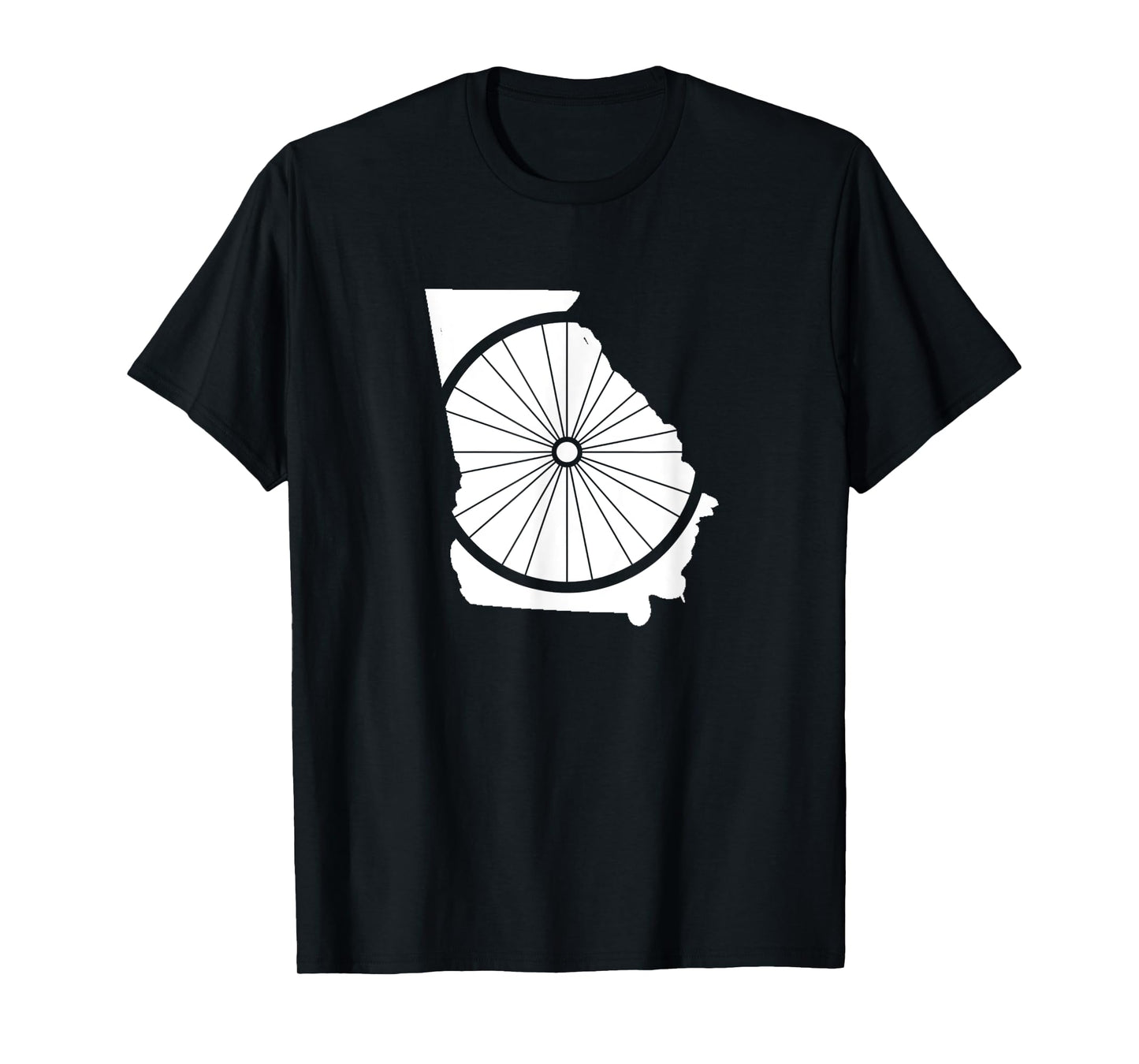 Georgia Bicycle Shirt, GA Biking Gear, GA Cycling T-Shirt