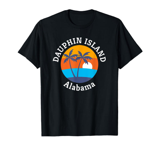 Dauphin Island Beach Alabama Summer Vacation Souvenir T-Shirt for Men Women Kids