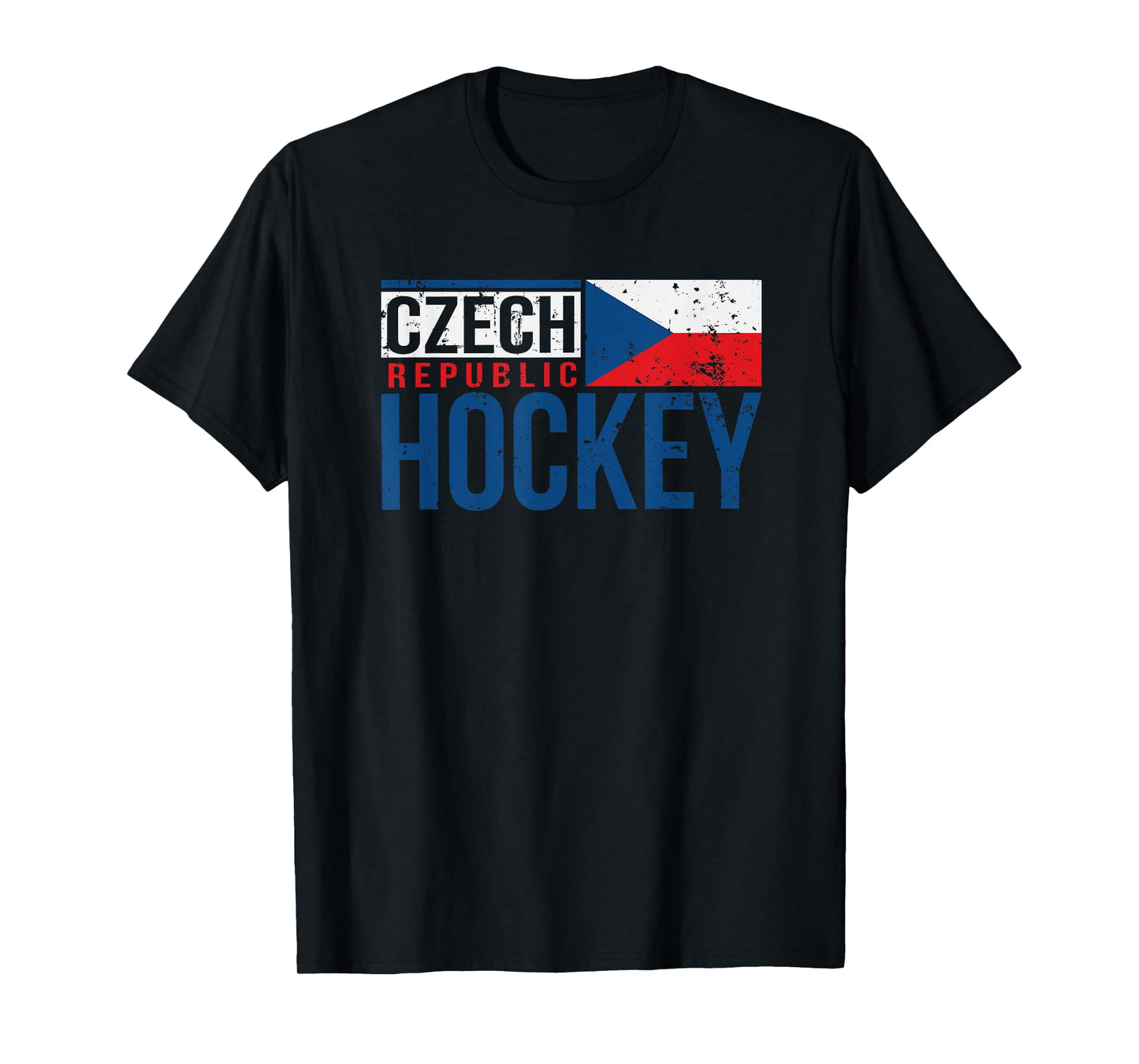 Czech Republic Czechia Hockey International Ice Supporter T-Shirt