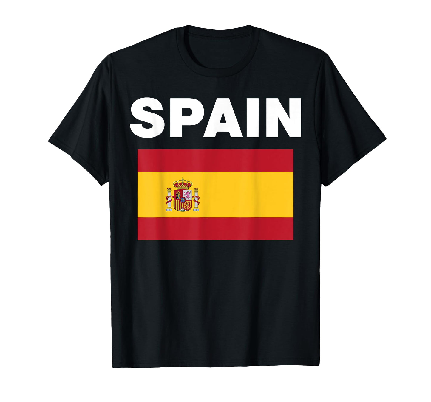 Spain Spanish Flag Heritage T-Shirt