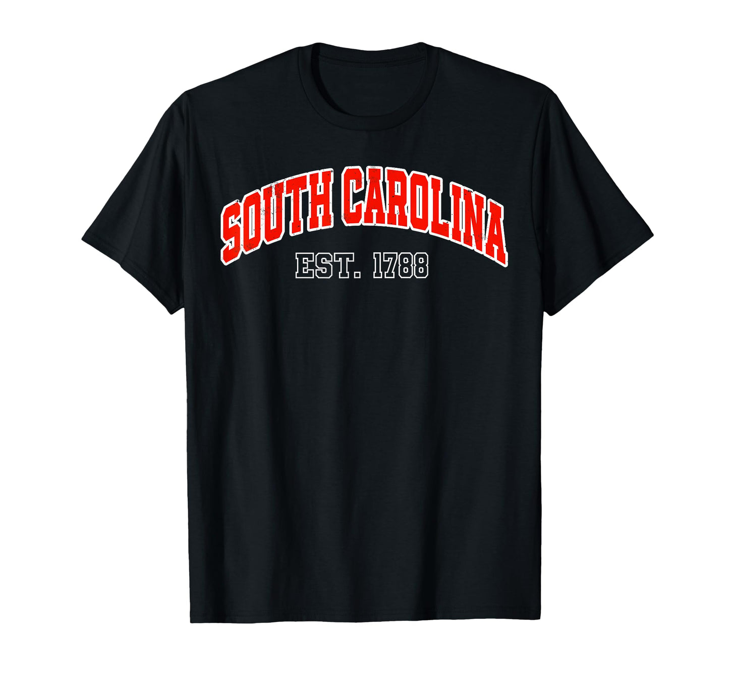 Retro South Carolina State Souvenir SC Vintage Sport Varsity T-Shirt