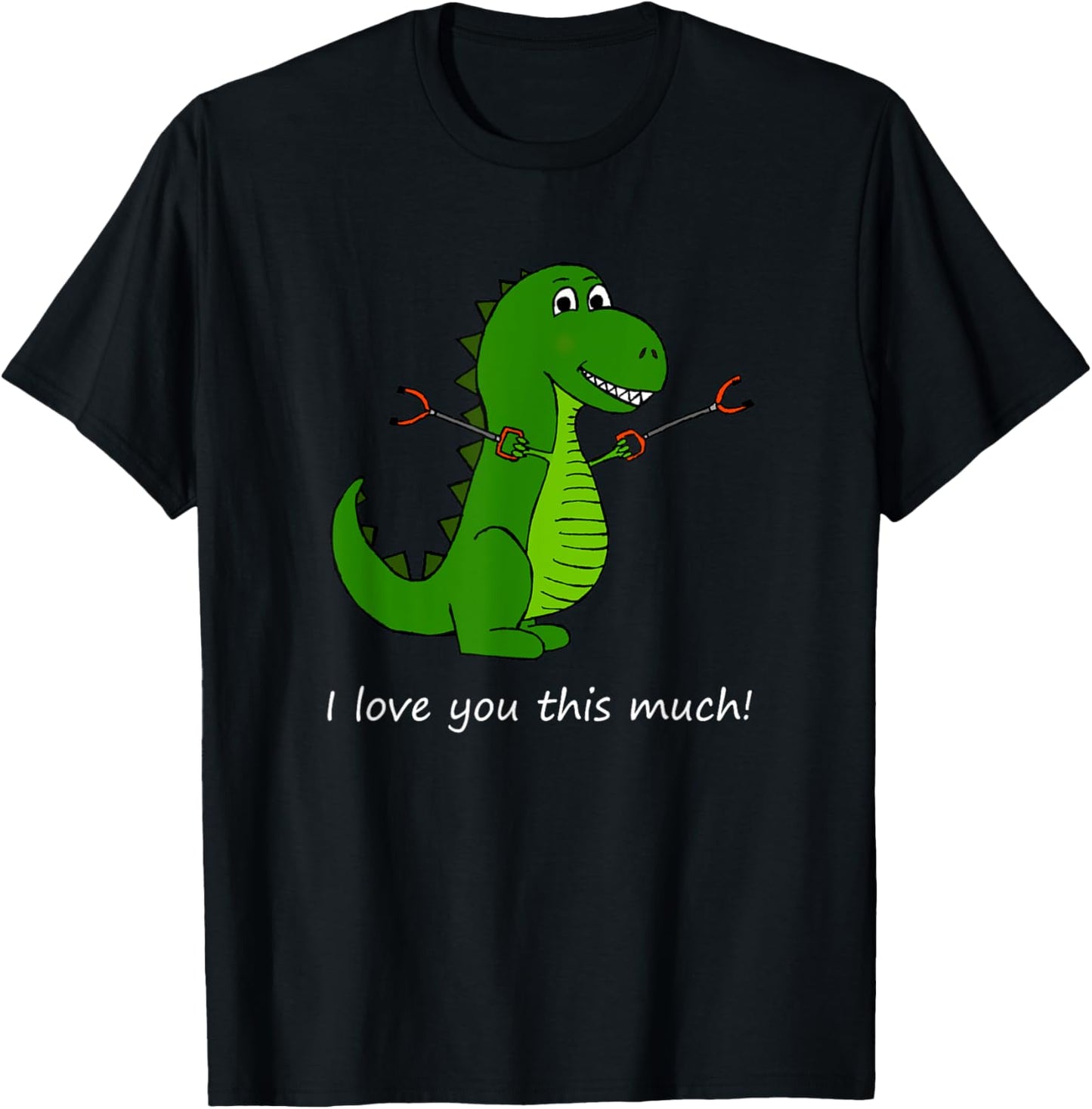 T-Rex I love you this much! Fun Valentine Dinosaur T-Shirt