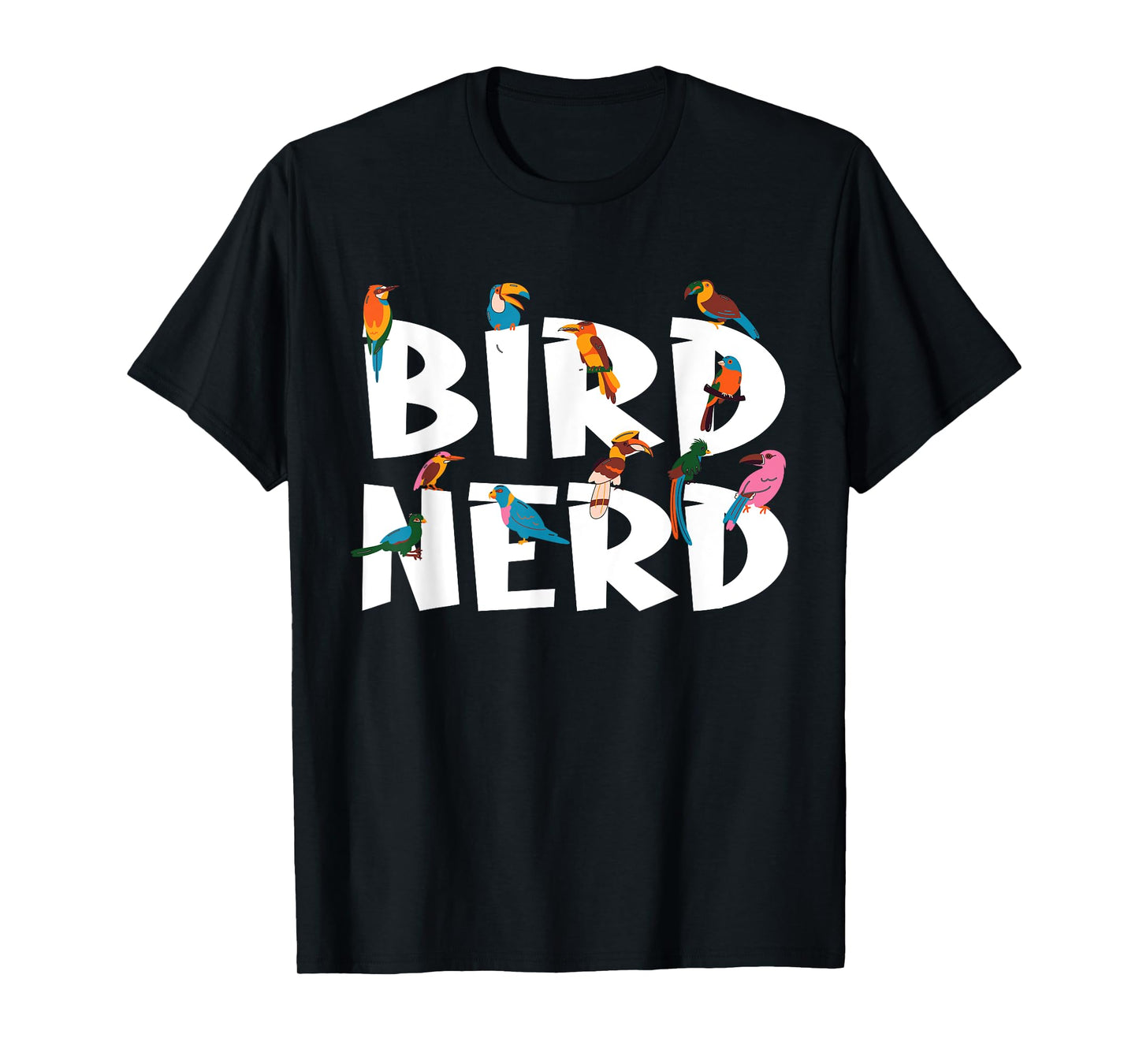 Bird Watching Nerd Birdwatching Birds Lover Cute Funny Gift T-Shirt