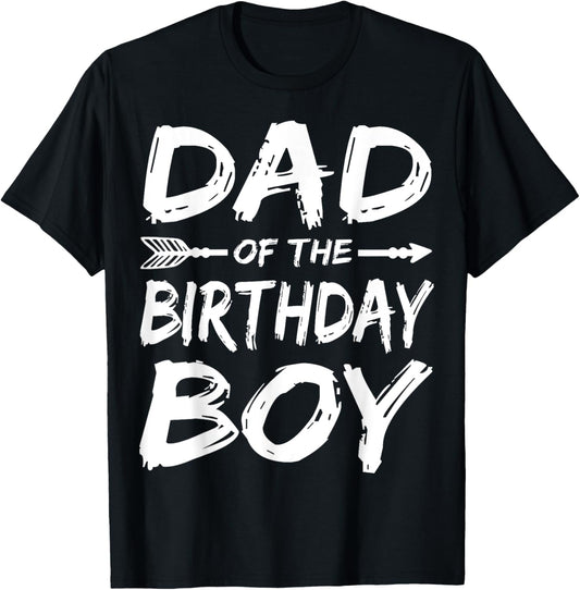Dad of the birthday boy matching family party T-Shirt