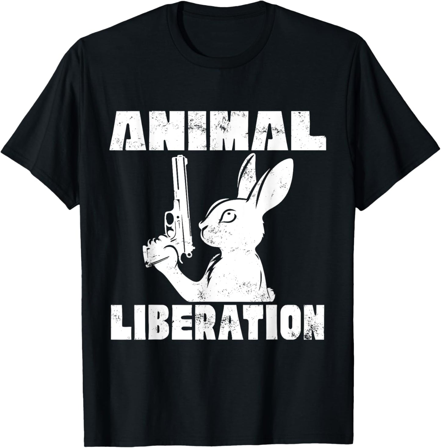 Animal Liberation Rabbit Activist T-Shirt