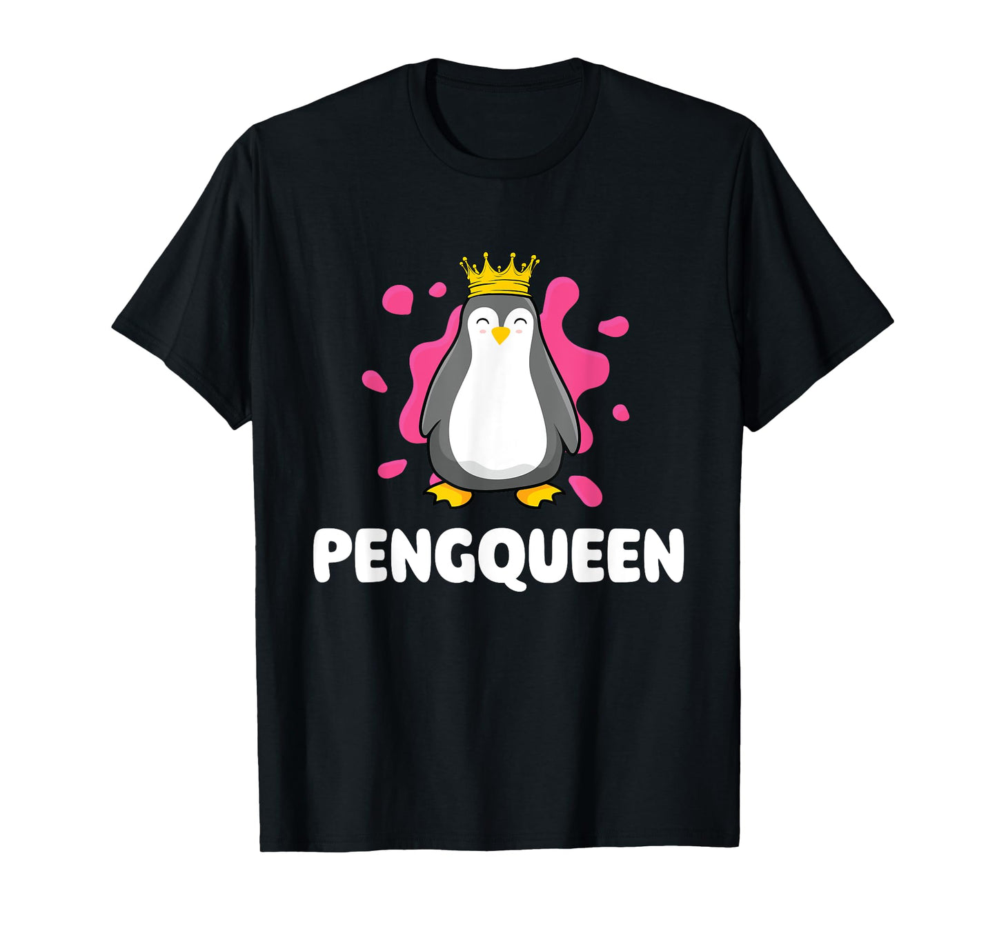 Pengqueen - Penguin Lover Bird Watcher Aquatic Bird T-Shirt