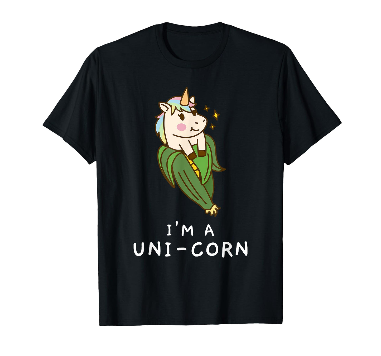 Funny Unicorn Corn Pajamas Girls Tshirt Kids Farmer Gifts T-Shirt