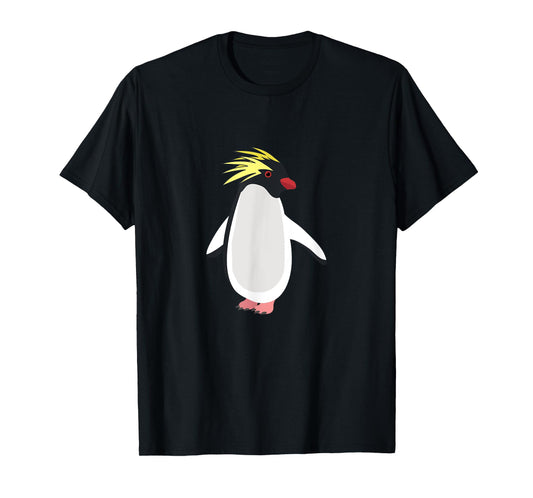 Cute Rockhopper Penguin for Funny Antarctic Animals Lover T-Shirt