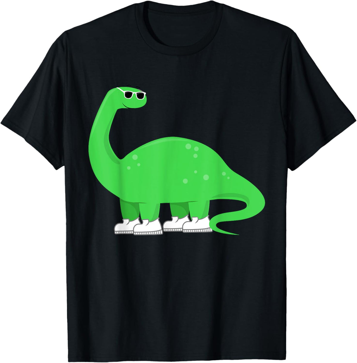 Cool Dinosaur Diplodocus Sunglasses Shoes Sneakers T-shirt T-Shirt