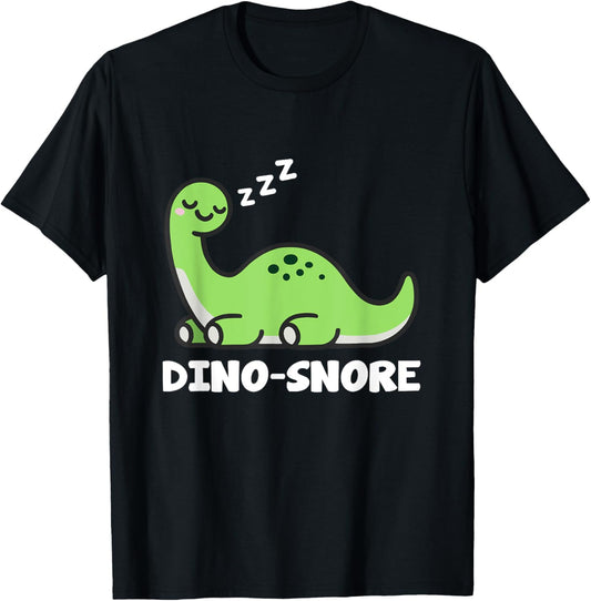 Dino Snore Adult Dinosaur T-Shirt