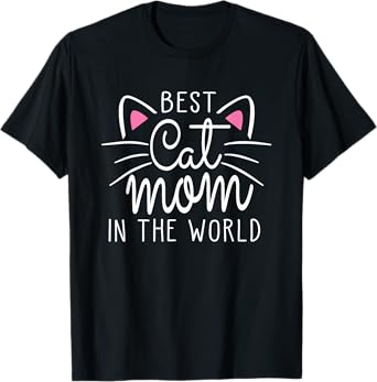 Cat Mom Furry Love And Endless Purrs T-Shirt