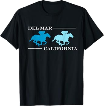 Del Mar California Horse Racing T-Shirt