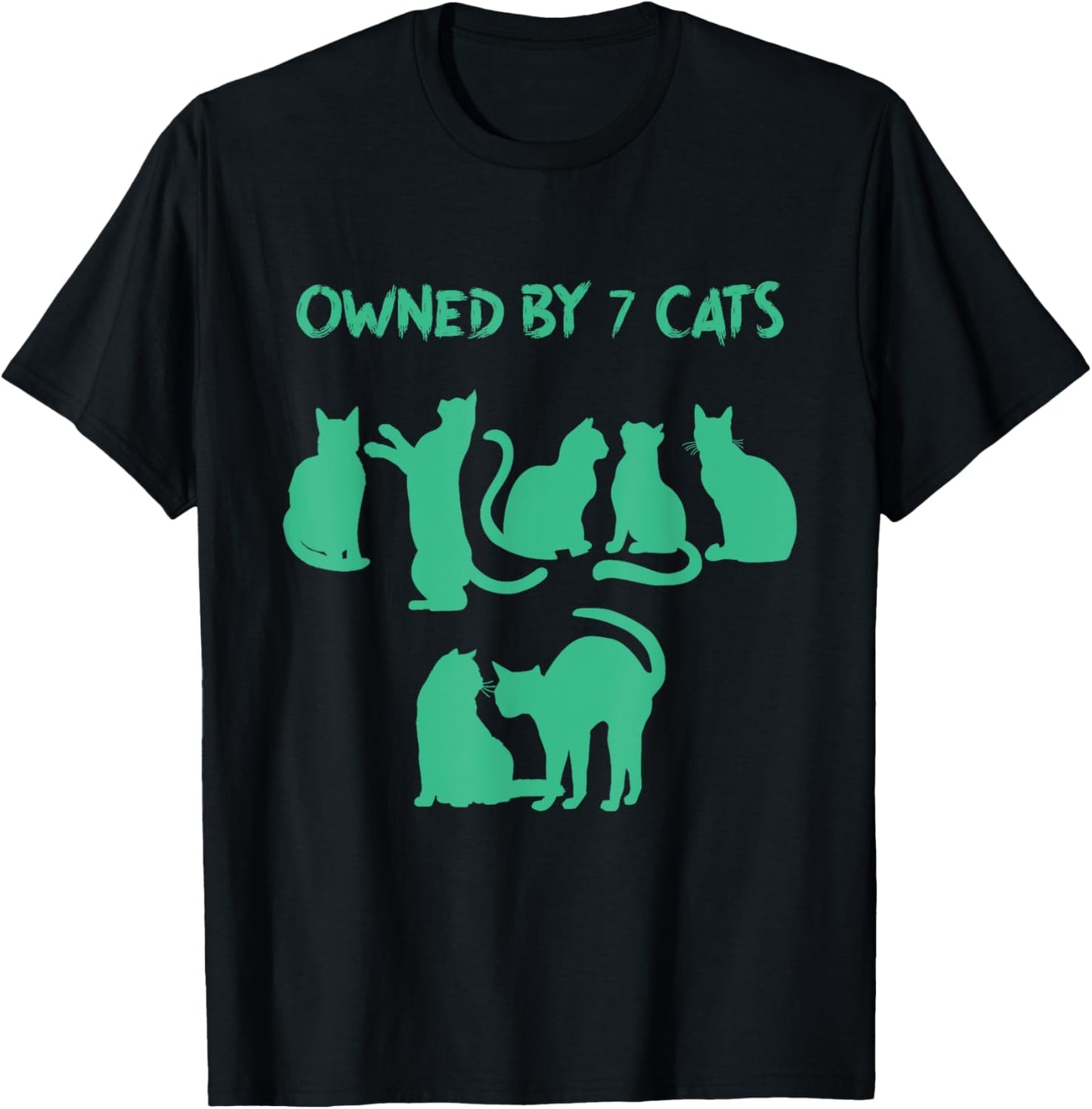 Owned By 7 Cats T-Shirt