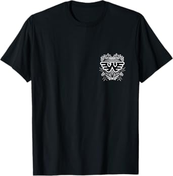 Waylon Jennings - Official Merchandise - Ornate Black T-Shirt