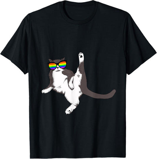 Cat Love Gay And Lesbian LGBT Pride T-Shirt