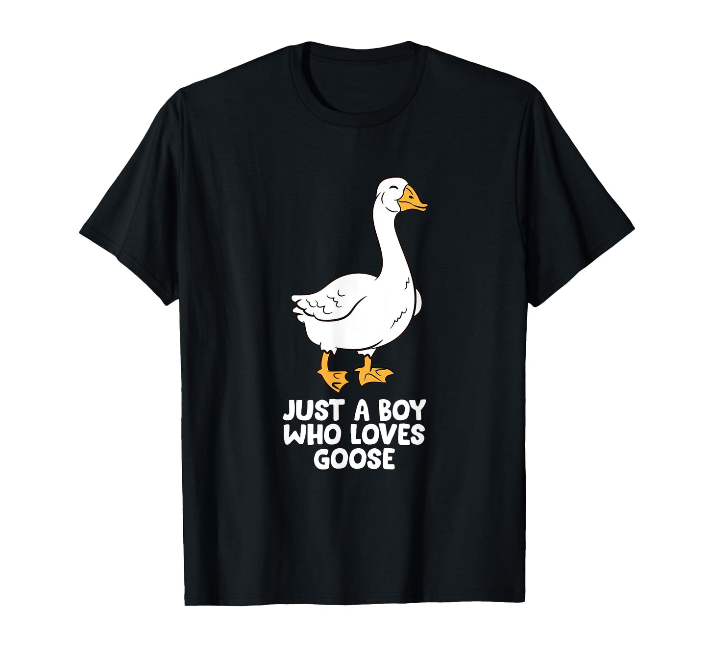 Goose Boy Gift Just a Boy Who Loves Goose T-Shirt