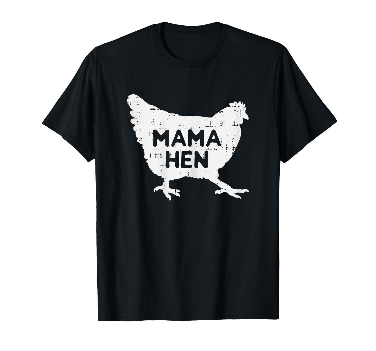 Mama Hen Chicken Funny Mothers Day Farm Farmer Mom Women T-Shirt
