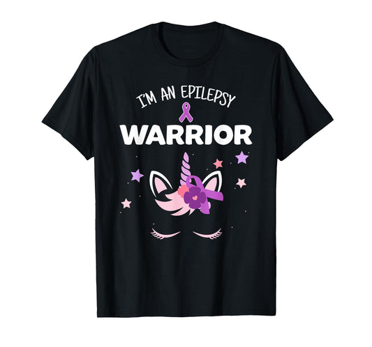 Unicorn Epilepsy Warrior, Epilepsy Awareness T-Shirt