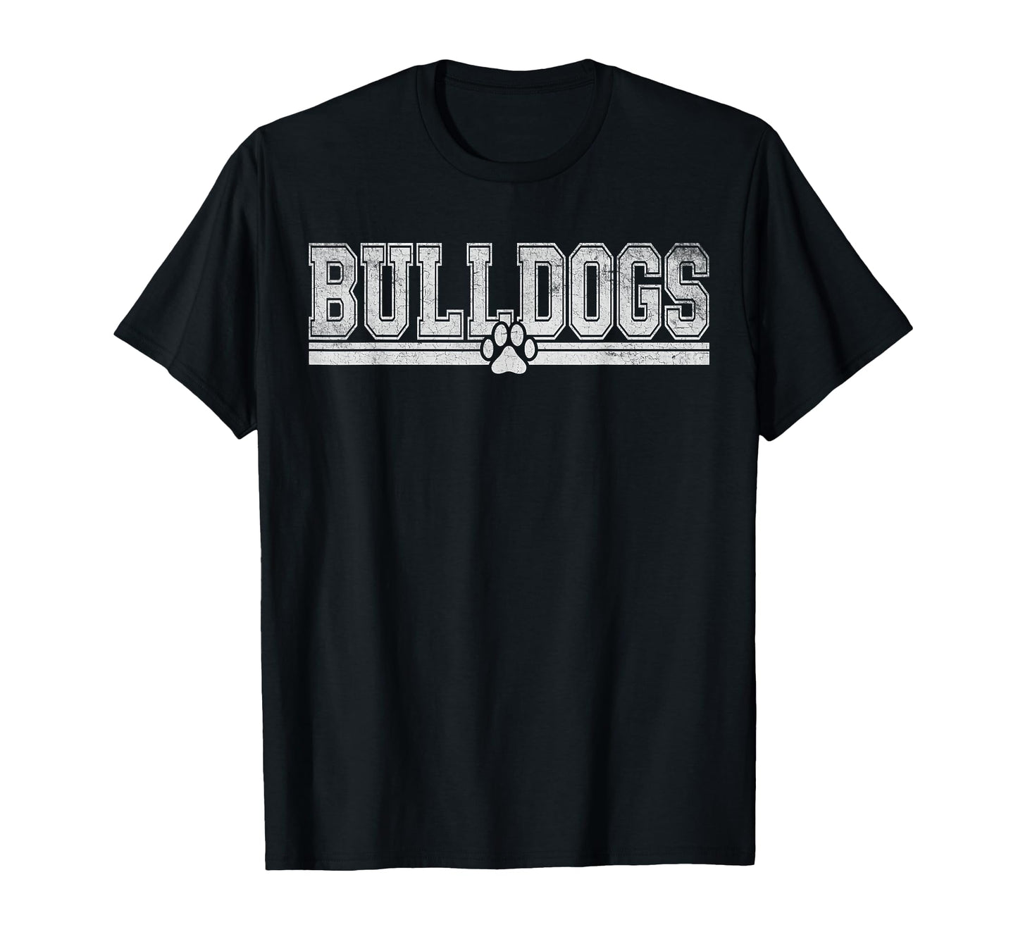 Go Dawgs Funny Bulldogs Black Bulldog Theme T-Shirt, Unisex, Short Sleeve, Small