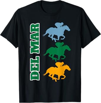 Del Mar California Horse Racing T-Shirt