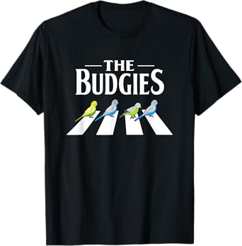 Budgie Parakeet Bird Design for a Budgerigar Owner T-Shirt