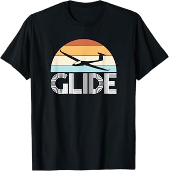 Glide Glider Aeroplane Sailor Gift T-Shirt