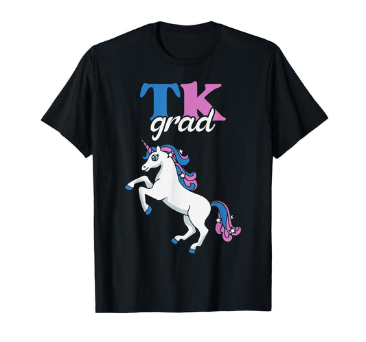 TK Graduate TK Graduation Transitional Kinder Grad Unicorn T-Shirt