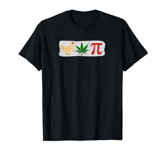 Chicken Pot Pie Weed Humor T-Shirt