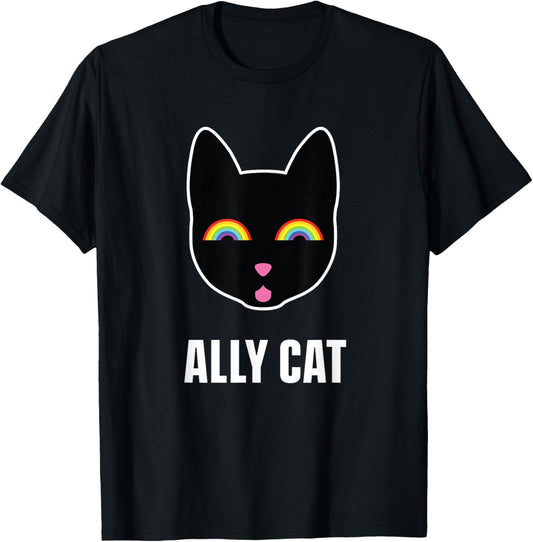 ALLY AF LGBT Shirt - Ally Cat