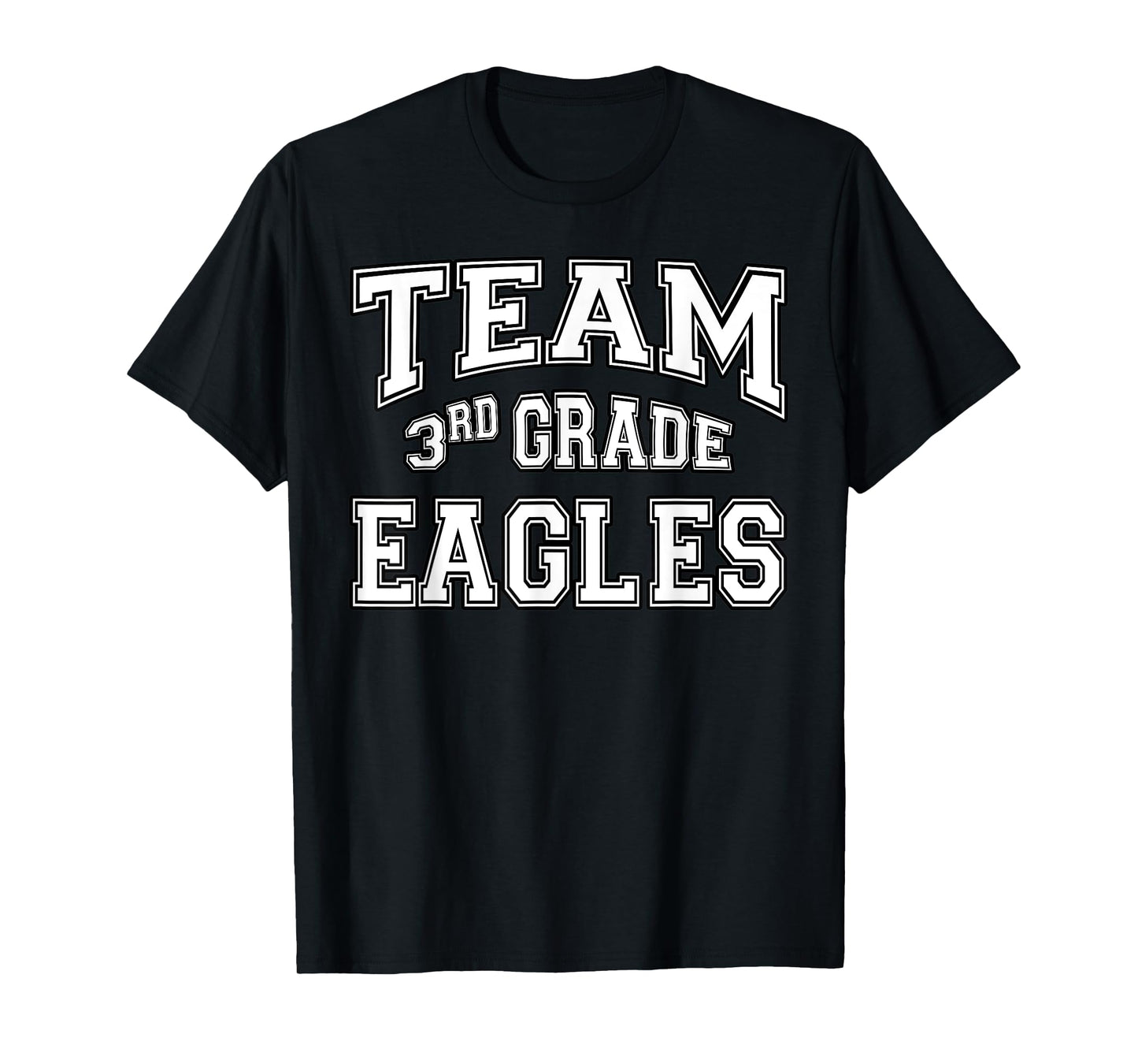 Team 3rd Third Grade Eagles Student Back To School T-Shirt