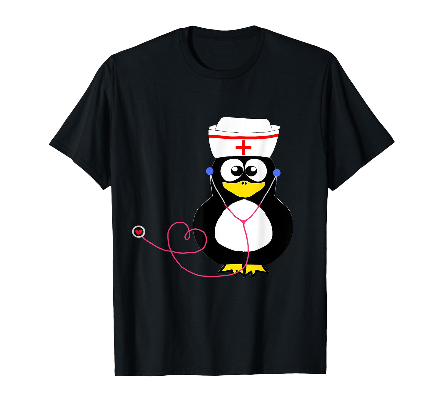 Doctor Doctor Penguin Funny Nurse Water Bird T-Shirt