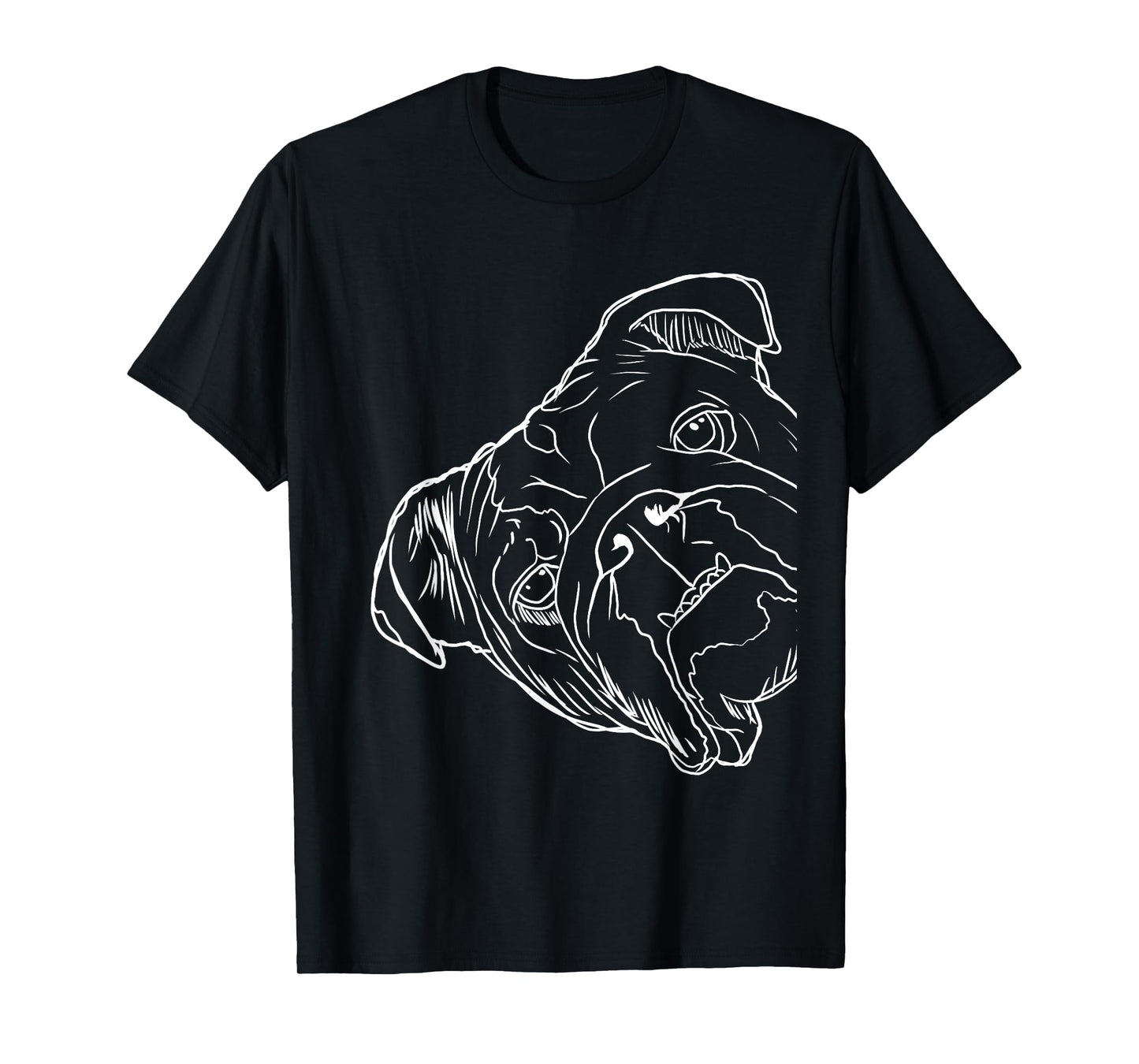 Funny Dog English Bulldog T-Shirt for Men Women Kids