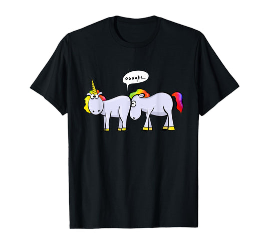 Funny Unicorn in the Butt T-Shirt