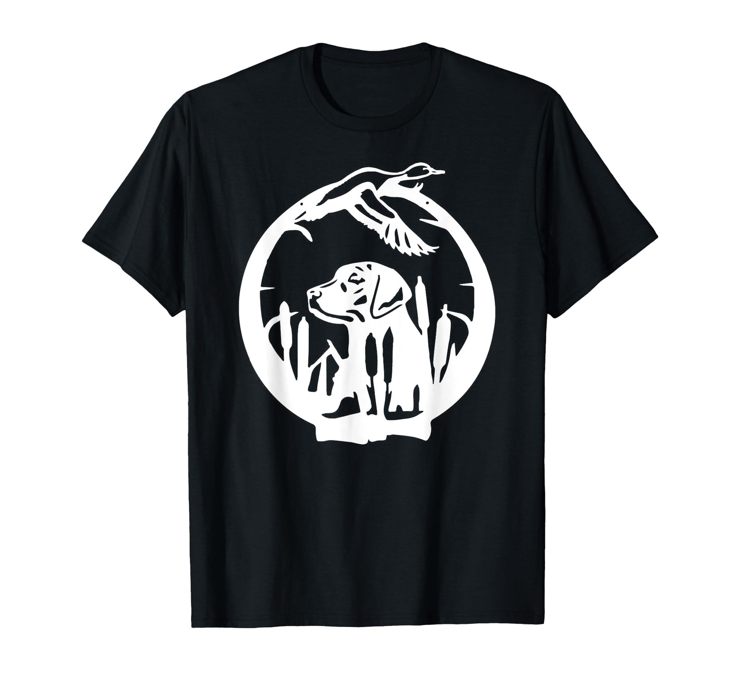 Duck Hunting Labrador Retriever Waterfowl Hunter Black Lab T-Shirt