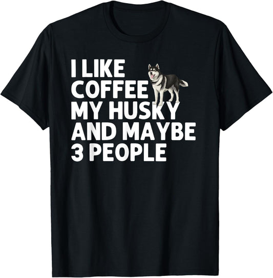Husky Design For Men Women Siberian Husky Dog Husky Lover T-Shirt