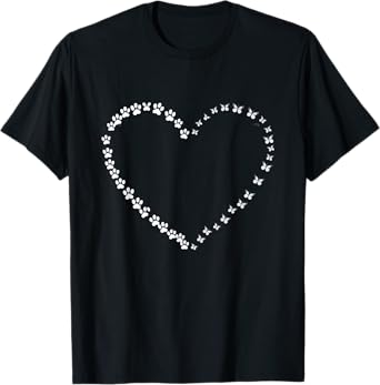 Butterflies Heart Dog And Butterfly T-Shirt for Men Women