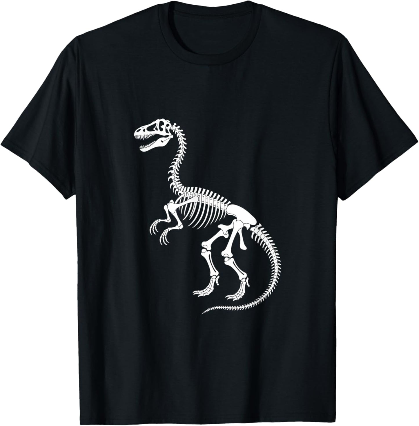Dino Silhouette – Minimalist Prehistoric Graphics T-Shirt