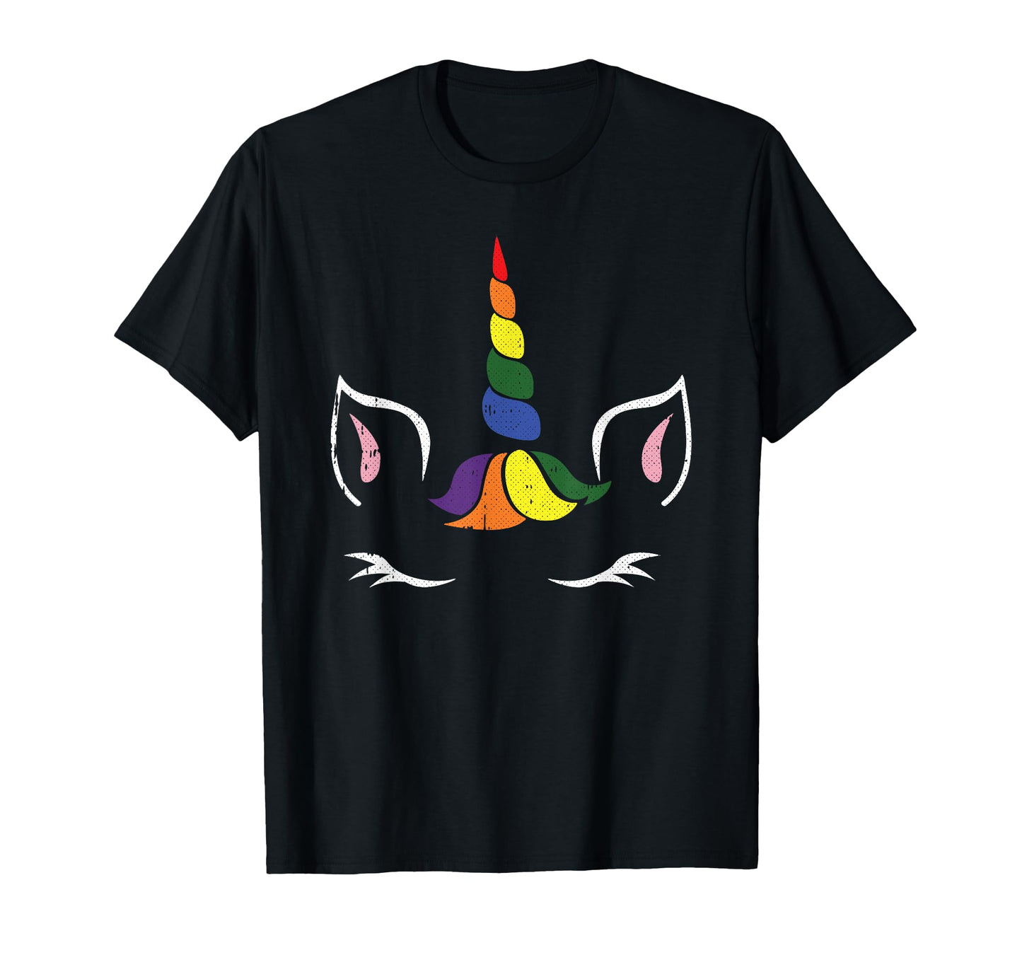 Unicorn Gay Pride Magical Rainbow Flag Proud LGBT-Q Ally T-Shirt
