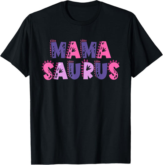 Mama Saurus Matching Family Birthday Dinosaur Men Women Kid T-Shirt