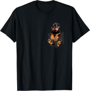 Dog lovers gifts Rottweiler in a bag T-Shirt