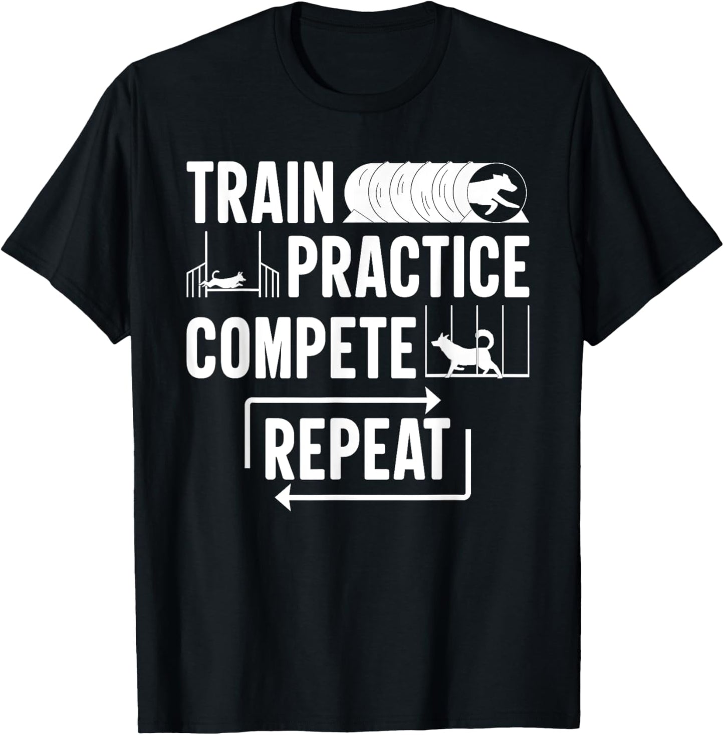 Canine Dog Agility T-Shirt