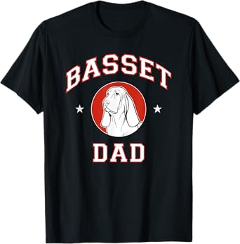 Basset Hound Dad Dog Father T-Shirt